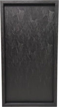 30 * 16 inches High-End Light Luxury Leather Rectangle Oversized Service Tray for Ottoman Tray, Coffee, Food, Family Dinner, Picnic, Party Essentials (Black, 30 * 16 inch)