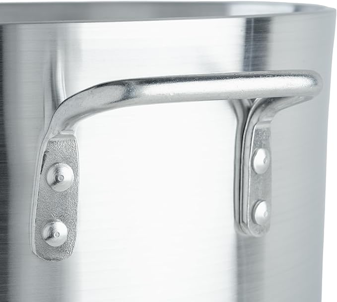 Winco 6.0mm Aluminum Stock Pot, 32-Quart