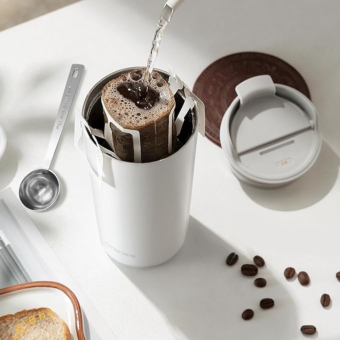 Timoo Coffee Scoop Tablespoon Measuring Spoon Stainless Steel Long Handle Tablespoon Scoop (1 Tbsp)