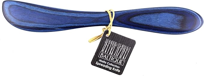 Baltique Malta Collection Cheese Spreader Knife in Colored Birch Wood