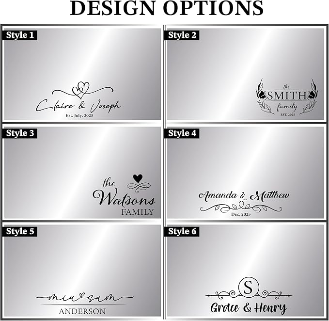 Personalized Titanium Cutting Board, Custom Engraved Name, Cutting Board for Kitchen, Premium Stainless Steel & Titanium Chopping Board for Wedding, Anniversary, Housewarming, or Christmas Gift
