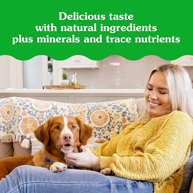 Greenies Pill Pockets for Dogs Large Size, Soft Dog Treats, Hickory Smoke Flavor, (6) 7.9 oz. Pouches (180 Treats Total)