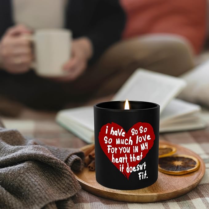 OASSIE Christmas Anniversary Wedding Gifts for Him - Long Lasting Vanilla Lavender Candles 10 oz - Birthday Gifts for Couple Him Her Boyfriend Girlfriend Husband Wife, Birthday Presents for Men Women