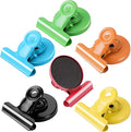 VNDUEEY 6 Pack Fridge Magnets Refrigerator Magnets, Magnetic Clips for Whiteboard, Magnet Clips for Kitchen Office Organizing & Decorating