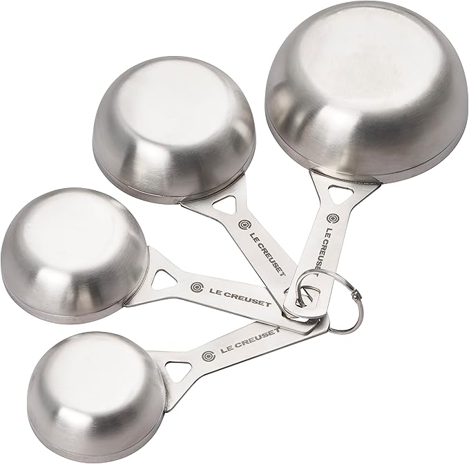 Le Creuset Stainless Steel Measuring Cups, Set of 4