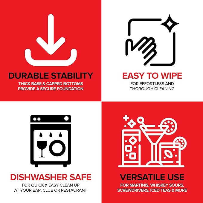 (2 Pack) Boston Cocktail Shaker, Drink Mixing Set (18oz & 28oz) Weighted Stainless Steel Shaker Tins, Cocktail & Martini Mixed Drink Shakers, Essential & Professional Bar Tools For Bartending