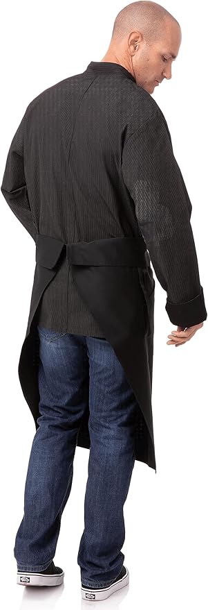 Chef Works Tapered Chef's Apron, 32-Inch Length by 21-Inch Width
