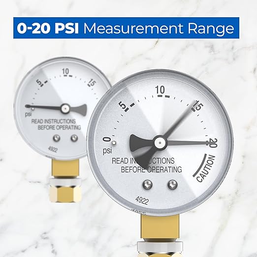 85772 Pressure Canner Steam Gauge Replacement Parts for Presto 01/CG22 0175001 0175005 0175006 0175107 01755 0178001 0178005 0178006 0178107 0178410, Pressure Cooker Parts