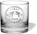 Soccer Coach Gift - Personalized Soccer Gift, Soccer Accessories, Best Coach gifts for coaches, End of Season, Girls Soccer Coach Gifts (Wrestling, Single Whiskey Gift Box)