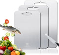 Titanium Cutting Board - 100% Pure Titanium Chopping Board for Kitchen, Camping | Lightweight, Odorless, Dishwasher Safe, Non-Toxic | Professional Chef & Home Cook Essential (13.4''L×9''W)