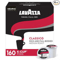 Lavazza SingleServe Coffee KCups for Keurig Brewer, Classico, 160 Count, (Pack of 4)