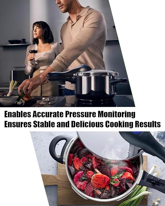 W6093109502 Cooking Indicator Seal, Replacement Pressure Indicator Pin Gasket Compatible with WMF Perfect & Perfect Plus Pressure Cookers, Leak-Proof Replacement Gasket Seal