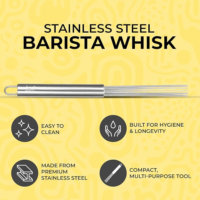 Stanless Steel Whisk (Professional Barista Tool Whisk)