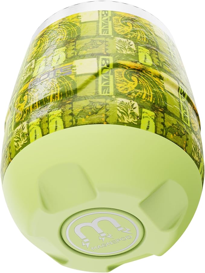 BOTE MagnePod Drinkware MAGNETumbler Stemless Wine Tumbler with Lid Drink Cooler 12 oz Size Keeps Wine Beer Soda Water Cold Insulated attach to Compatible SUPs Kayaks Floats Multiple Colors