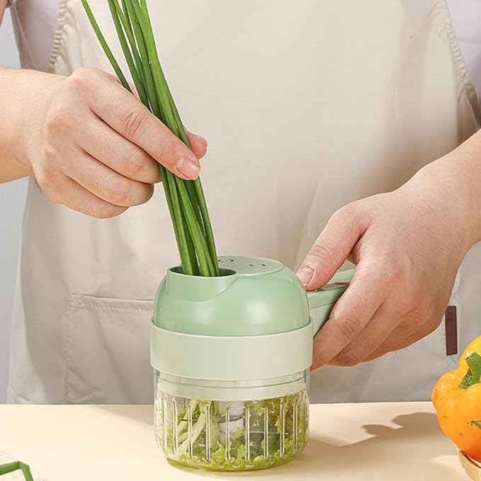5 in 1 portable handheld electric vegetable cutting machine,Electric Vegetable Cutter, multi-functional vegetable and fruit electric cutting and shredding machine,choppers.