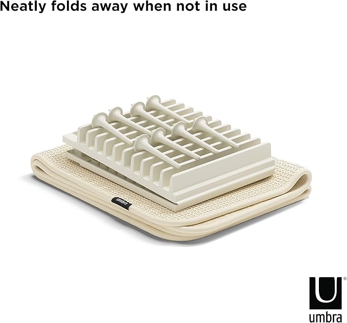 Umbra UDry Peg Drying Rack with Mat