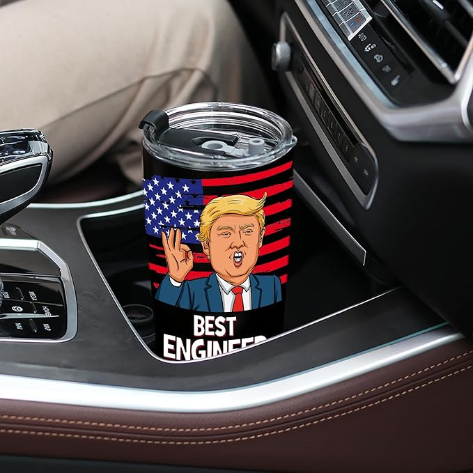 Engineer Gifts for Men, Engineering Gifts for Engineers - Mechanical Software Aerospace Electrical Civil Engineering Gift, 20 OZ Stainless Steel Insulated Travel Coffee Tumbler Cup