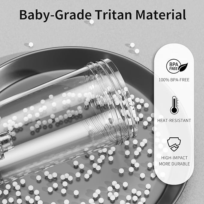 PROCHAIN Electric Protein Shaker Bottle, USB Rechargeable Protein Shakes Mixer, with Powder Storge Cup, Portable Water Drink Bottles for Gym Sport Workout, BPA-Free Tritan, 22oz
