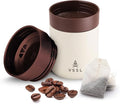 VSSL Nest 10 oz Mug, Stainless Steel, Double Walled, Vacuum Sealed & Integrates Nest Products, Cream