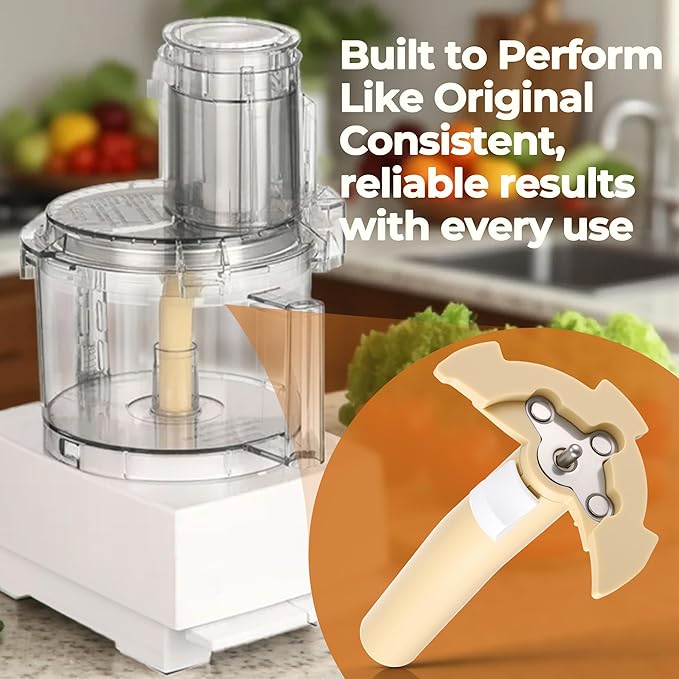 Replacement Parts DLC-839ATX-1 Compatible with Cuisinart 11 Cup Food Processors, Replacement Detachable Stem Compatible with DFP-11, DLC-2011, DLC-8S, DLC-8SY,DLC-2011CHBY,DLC-14,DFP-14BCNY