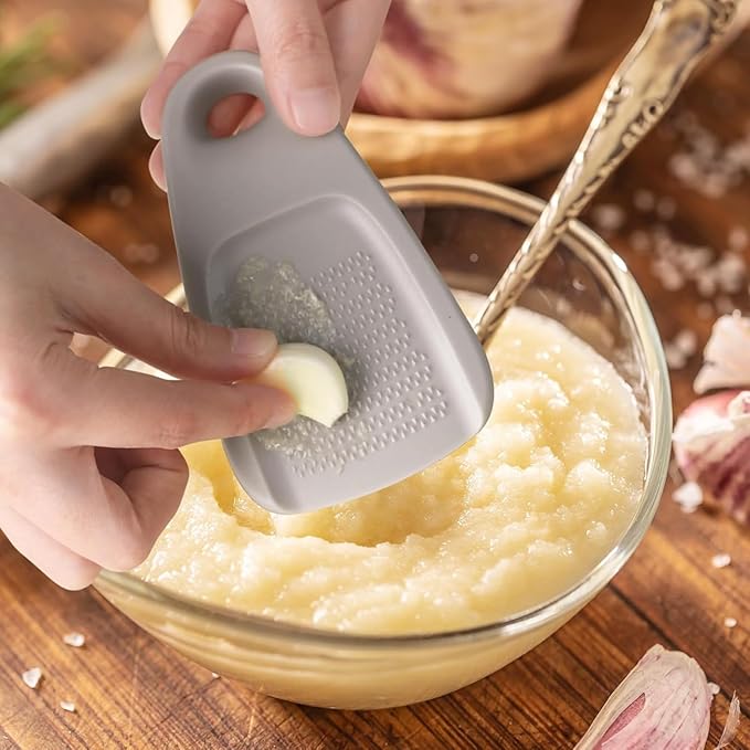 2PC, 5-in-1 Kitchen Gadget Set, Peeler Can Opener Garlic Grater Cake Cheese Shredder, Stackable Cooking Tools for Small Kitchen Space Saving, 5.04 x 1.65 x 2.95 Inches