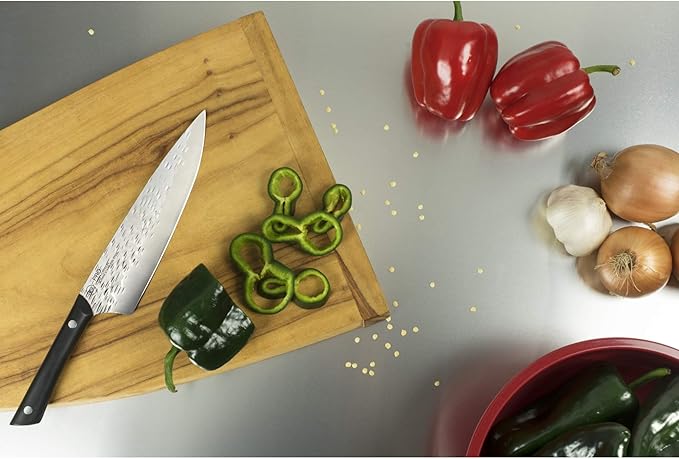 Kai PRO 3 Piece Starter Set, Includes 8" Chef, 3.5" Paring & 6" Utility Knives, Hand Sharpened Knife Set, Japanese AUS6M Stainless Steel Blades, Full-Tang POM Handles, NSF Certified