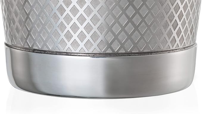 Barfly Diamond Lattice Shaker Set, Stainless Steel