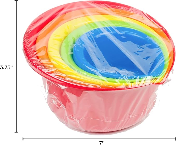 Chef Craft Select Plastic Mixing Bowl, .9 Quart Capacity, Blue