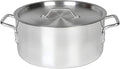 Thunder Group 12 Quart Aluminum Braiser with Lid