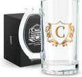 Onebttl Personalized Beer Gifts for Men - 17 oz Heavy Beer Stein Mug with Handle for Boss as Birthday Christmas Gift - C