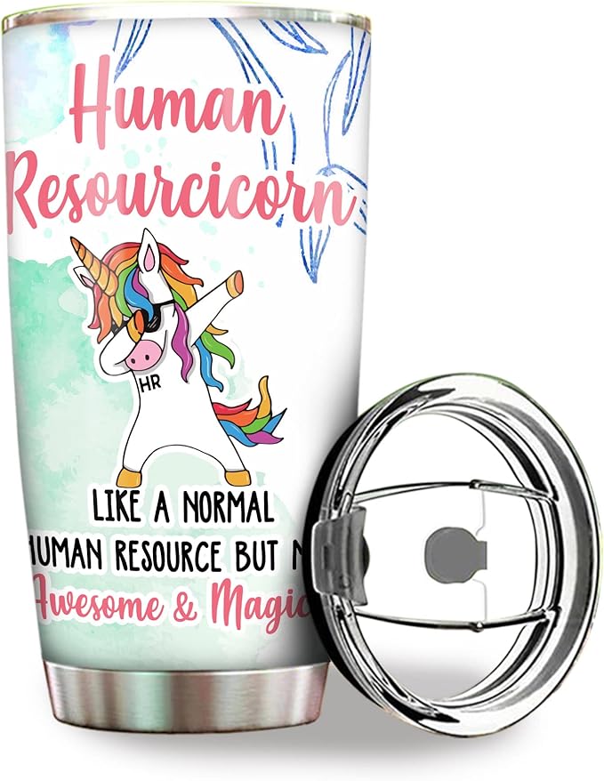Human Resources Gifts Tumbler - Stainless Steel 20oz, HR Gifts For Women & Men, HR Coffee Cups For Employees & Staff (HR07)