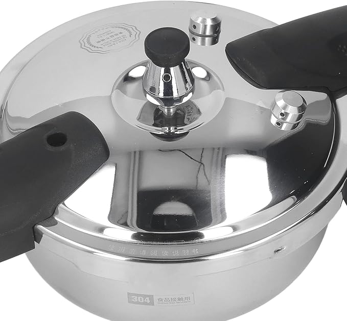 High Hardness Stainless Steel Mini Pressure Cooker Explosion 1.8L Proof 1.8 Liter Oyster Fish Pot For Gas Stove Induction Home