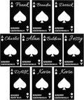 10PCSPersonalized Bottle Openers Credit Card Size, Groomsmen Best Man Gifts for Wedding Bachelor Party, Stainless Steel Beer Bottle Opener