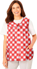 Only Necessities Plus Size Snap-Front Apron