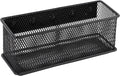 6.29'' × 2.28'' × 2.48" Black Magnetic Basket for Refrigerator Magnetic Locker Organizer for Home Office Accessories, Magnetic Basket for Whiteboard