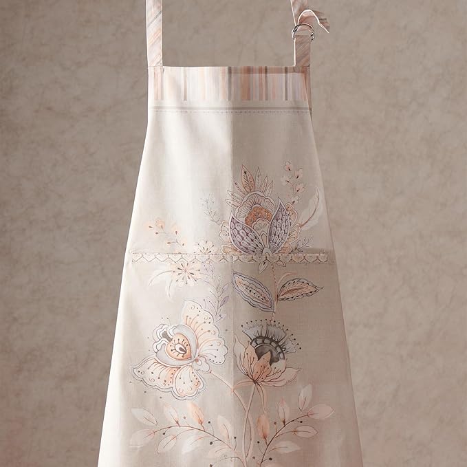 Maison d' Hermine 100% Cotton Apron for women with Pocket Kitchen Chef Apron for Men Cooking Gardening Server Waitress