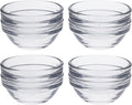 Beille Cooking 3 Inch Baking Supplies Small Glass Pinch Bowl Kitchen Essential, 8pc