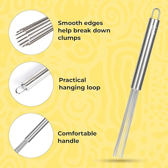 Stanless Steel Whisk (Professional Barista Tool Whisk)