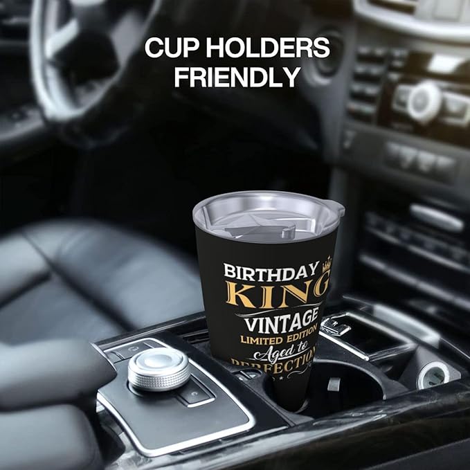 100th Birthday Gifts for Him, 100th Birthday Gifts for Men, Gift for 100 Year Old Man Tumbler, 20oz Coffee Tumbler, 100 Year Old Gifts for Men Coffee Mugs