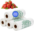 AssurePak Clear Produce Roll - 3500 Bags - 10"x15" – HDPE - 11 Microns - for Grocery, Food Storage, Reusable Produce, Small Business, Kitchen Use, Organization, Lightweight Packaging