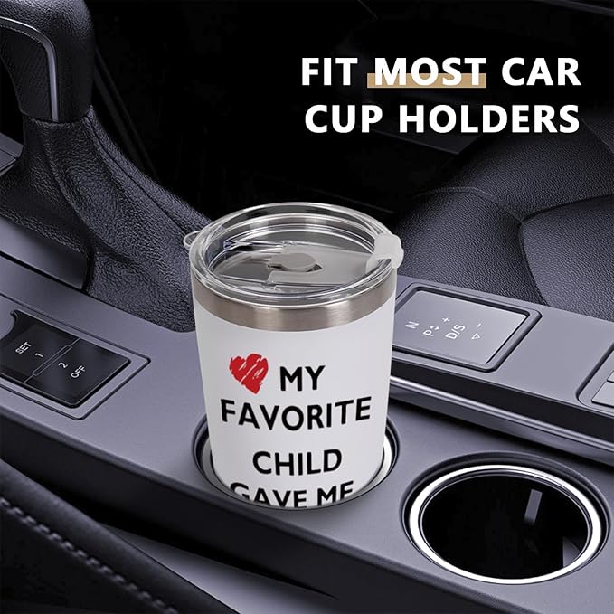 Best Mom Ever Mug, Best Dad Ever Tumbler, Father's Day Gifts for Dad Men, Mother's Day Gift for Mom Women from Daughter Son, Gifts for Grandpa Husband Wife Uncle- Tumbler 20 OZ