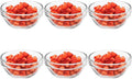 6 Pack Mini Glass Prep Bowls - 2.5 oz Small Ramekins for Condiments, Dipping Sauces, Kitchen Organization