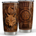 Viking Tumbler 20oz Viking Gifts for Men Vikings Cup Stainless Steel Insulated Tumblers Coffee Travel Drinking Mug Gift for Birthday Christmas