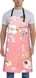 Rooster Apron for Women Men 28x33in, Kitchen Chef Aprons with 2 Pockets, Polyester, Chicken Apron