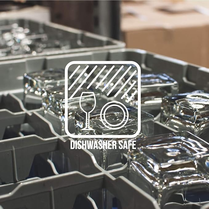Rolf Glass School of Fish Blue Stemless Wine Glass | Set of 4 Stemless Glasses | 15oz Limited Edition Blue Glass Tumblers | Engraved Lead-Free Coastal Glassware | Made in the USA