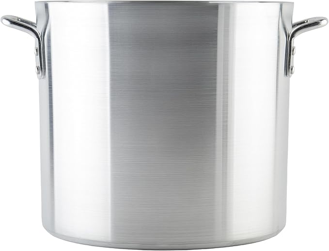 Winco Heavy-Duty Aluminum Stock Pot, 4mm, 20 Quart