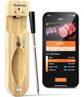 Beelicious Pro Wireless Meat Thermometer – Stable Bluetooth Smart Probe with ±1.8℉ Accuracy, 0.5s Fast Response & Long-Lasting Battery, IP67 Waterproof, App Controlled for Grill, Oven, Air Fryer
