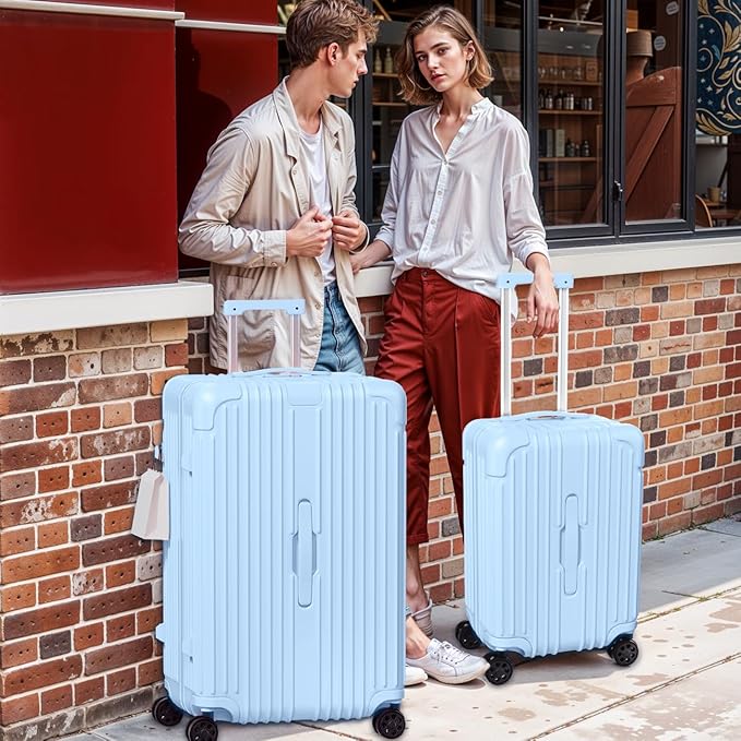 Krute Carry on Luggage 20 inch Suitcases with Spinner Wheels PC+ABS Airline Approved Hard Side Luggages with TSA Lock