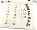 2-Packs Reusable Bread Bag for Sourdough Bread and Homemade Bread with Snap on Bread Bag for Longer Freshness，Household Fruit,Food Storage Bag (17x16 in)