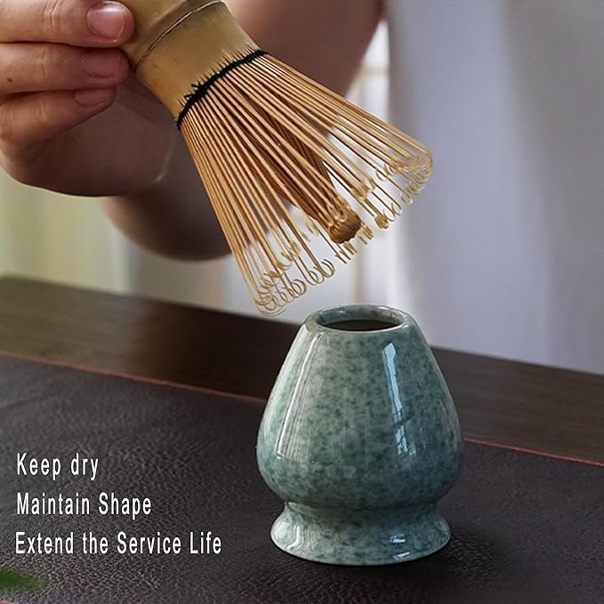 Matcha Whisk Set-Matcha Kit 7 Pcs, Matcha Set Birthday Gifts for Matcha Lover (G)